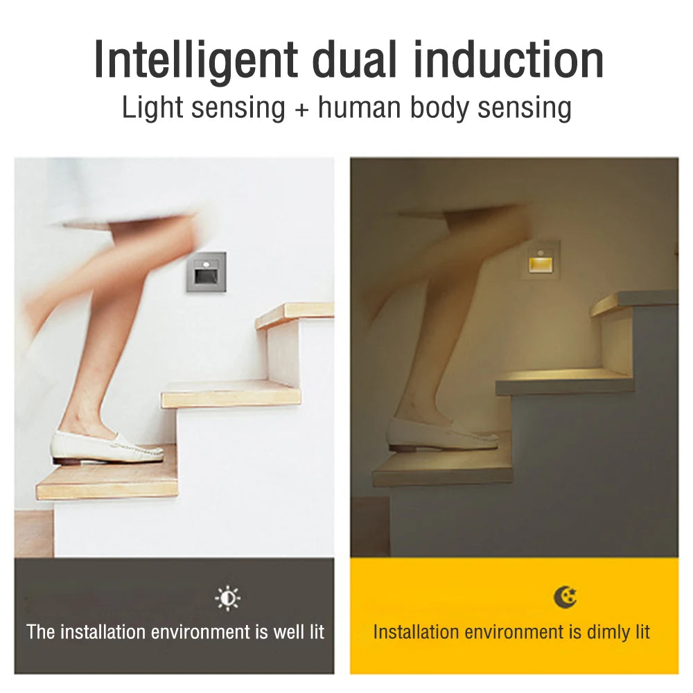 Lumovexi™ Recessed Motion Sensor Wall Light