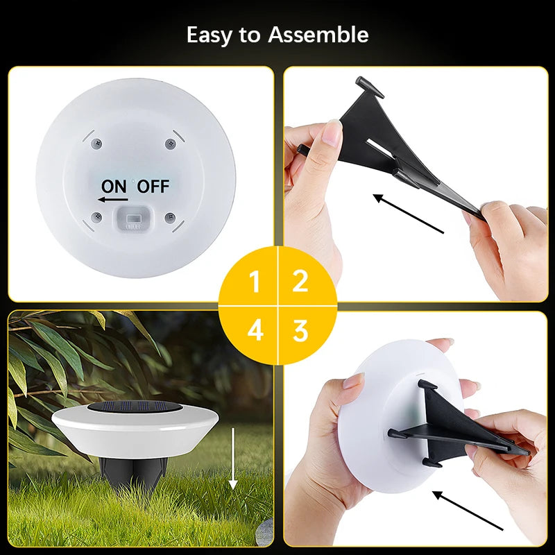 Lumovexi™ Solar LED Ground Light