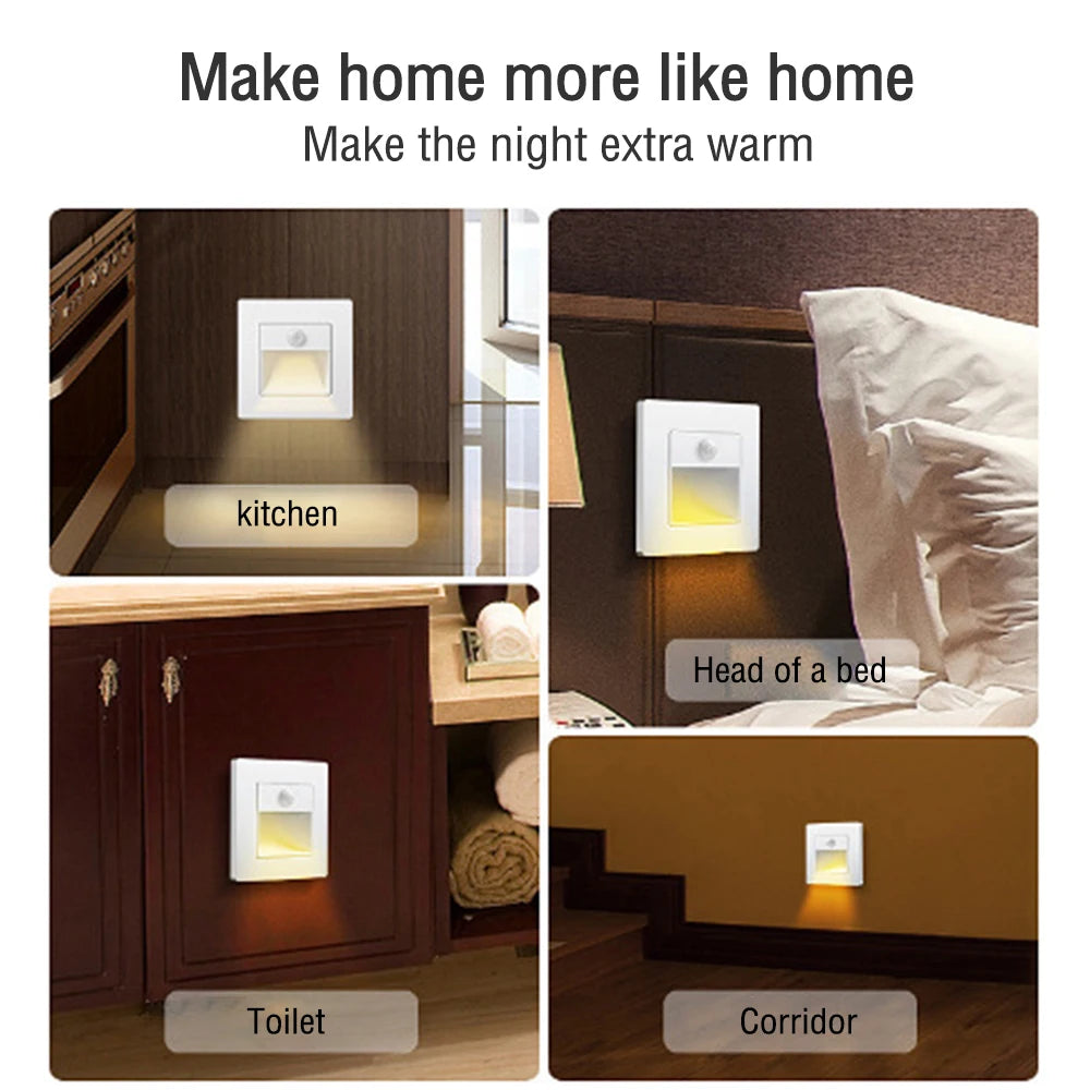 Lumovexi™ Recessed Motion Sensor Wall Light