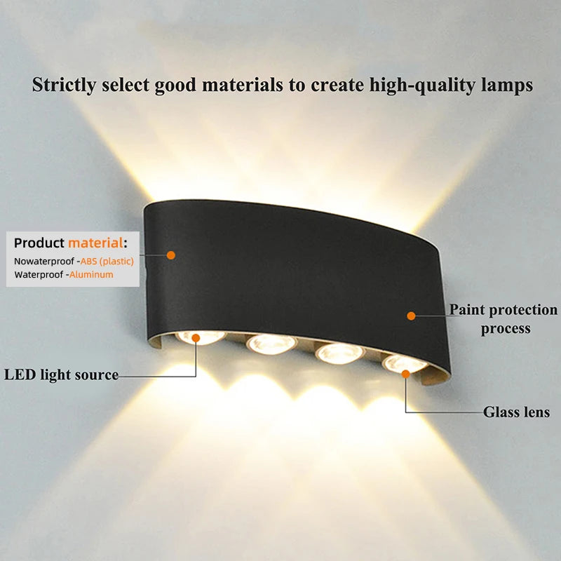 Lumovexi™ Curved LED Wall Sconce