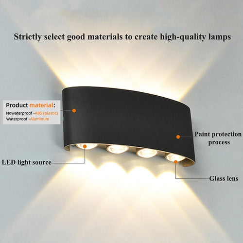 Lumovexi™ Curved LED Wall Sconce