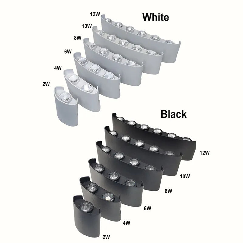 Lumovexi™ Curved LED Wall Sconce